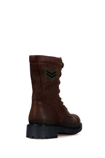 Hammer Jack Waiter Boot Γνήσιο δέρμα Καφέ Washed Nubuck Γυναικείες Μπότες εξωτερικού χώρου