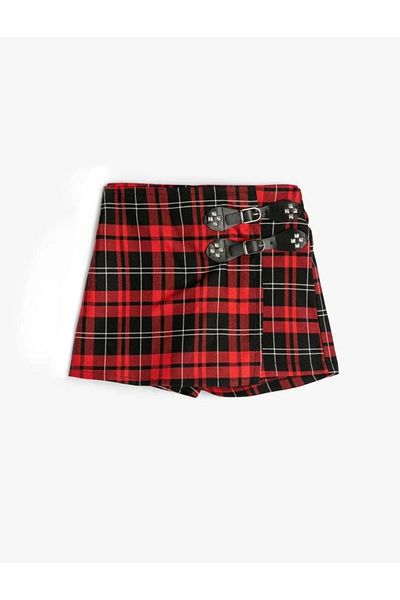 Koton Rote Shorts für Mädchen - 5wkg40003aw