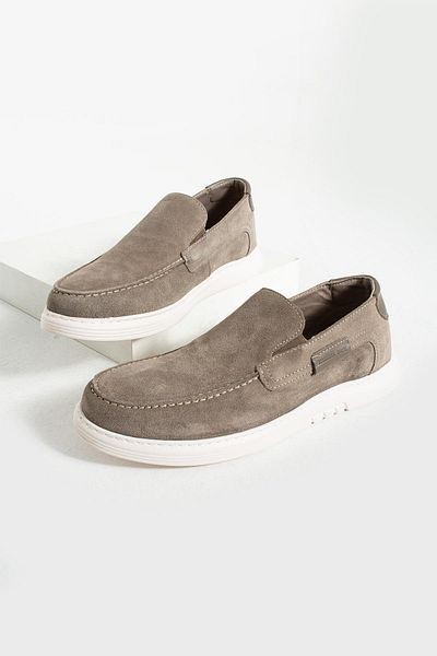 Hammer Jack Ανδρικά casual παπούτσια από γνήσιο δέρμα Maykop Taupe Suede