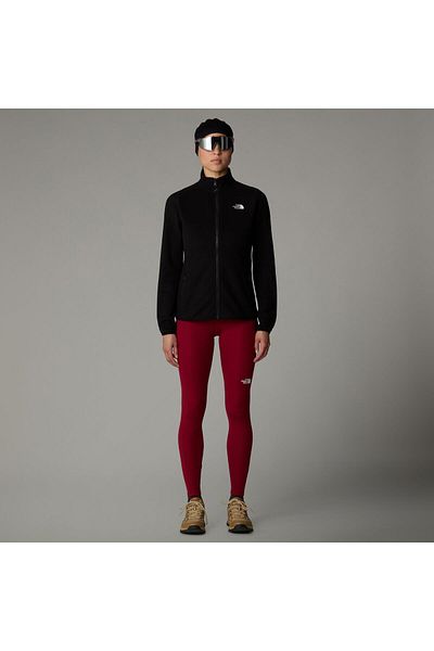 THE NORTH FACE 100% GLACIER FZ Μαύρο γυναικείο φούτερ φλις - NF0A855O4H01_W ΕΕ