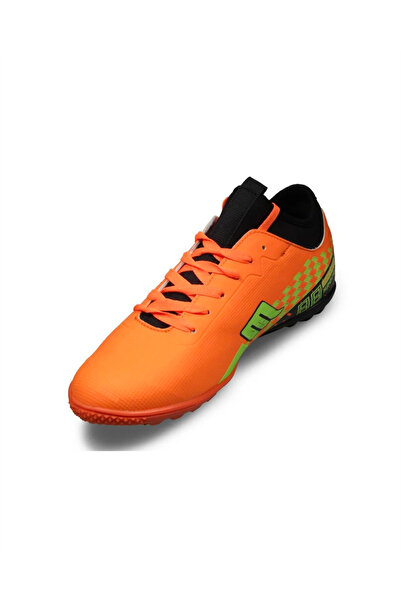 M.P. 231-1138 Mr Men's Orange Socks Astroturf Football Shoes