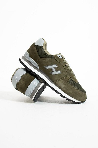 Hammer Jack Peru Genuine Leather Truffle-grey Men's Sports Shoes