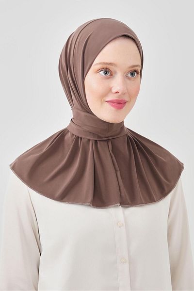 LAVENDER Σάλι Snap - Dark Mink