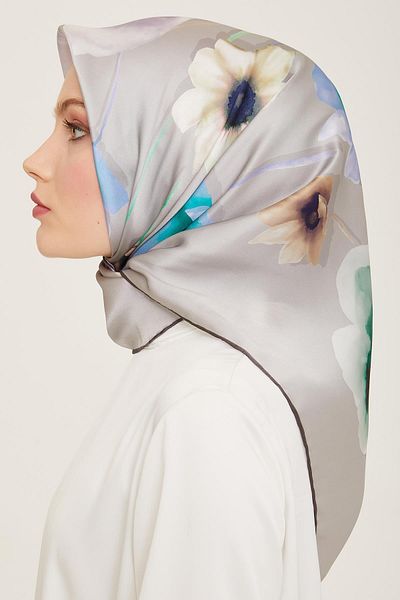 Armine 2024 Summer Silk Twill Scarf - 9105-32
