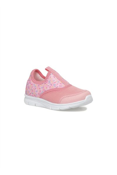 Kinetix Brayn 3fx Bb Kids Pink-yellow-green Slip-on Sneaker Shoes
