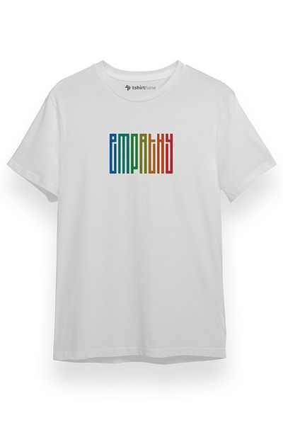 Tshirthane Nct Empathy - Ανδρικό κοντομάνικο μπλουζάκι σε λευκό χρώμα