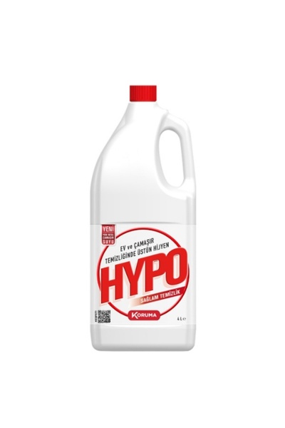 Hyper Hypo Hypo Çamaşır Suyu 4 Lt. (4'LÜ)
