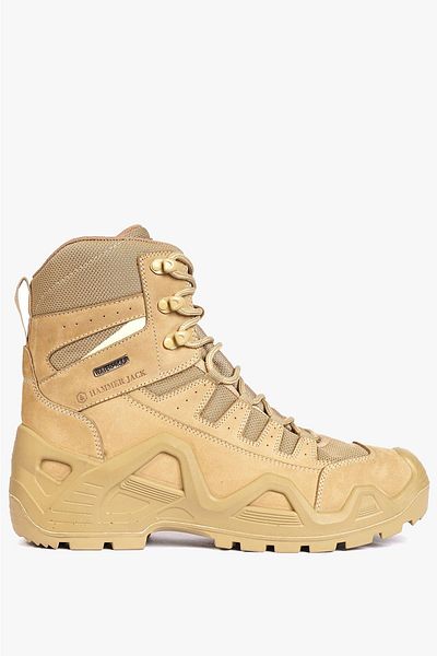 Hammer Jack Ανδρικές μπότες Attack - Sabra Genuine Leather Sand
