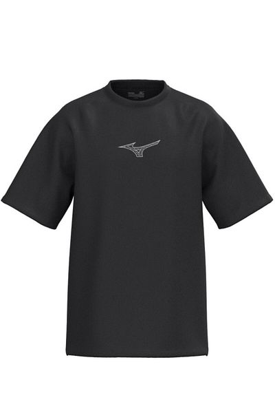 MIZUNO Черна мъжка тениска за лека атлетика