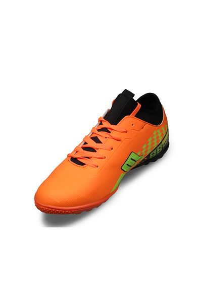 M.P. M.P. 231-1138 Mr Men's Orange Socks Astroturf Football Shoes