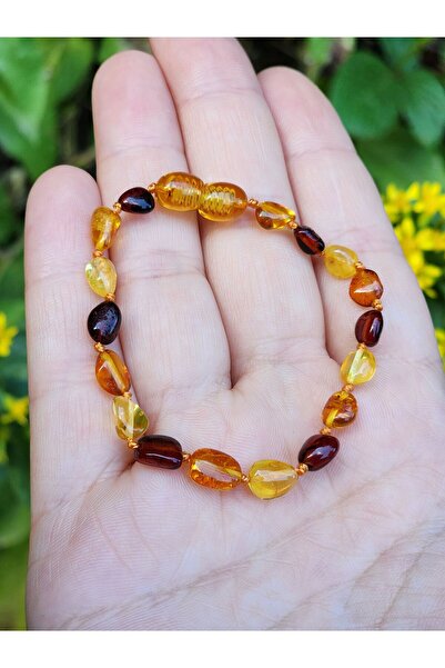 Kehribar Sarayı سوار للأطفال من العنبر بالتنقيط بألوان طبيعية مشرقة