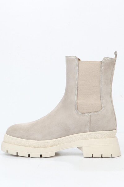 Hammer Jack 102-23925-z Cristina Chelsea Hakiki Deri Kadın Bot Kum