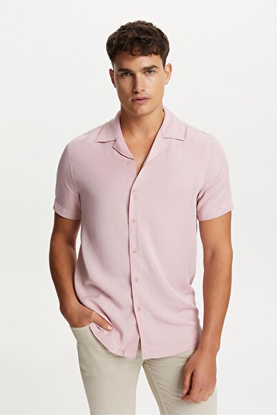 Mudo قميص ليوسل بأكمام قصيرة وقصة عادية