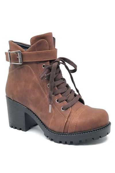 Kids Club Shoes Ayakdaş 4031 Buckle Λεπτομερείς γυναικείες μπότες με τακούνι TABA