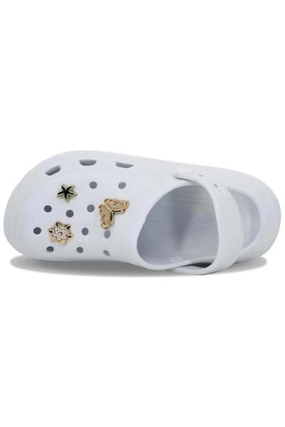 Kids Club Shoes Sonimix EZ0129-01 Sabo Παντόφλες Doctor and Nurse Χοντρή σόλα Ορθοπεδικές Γυναικείες Παντόφλες ΛΕΥΚΕΣ