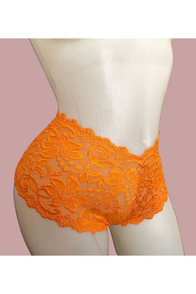 Qvien Secret Fancy Panties Lace Back Rope Tied Fancy Panties