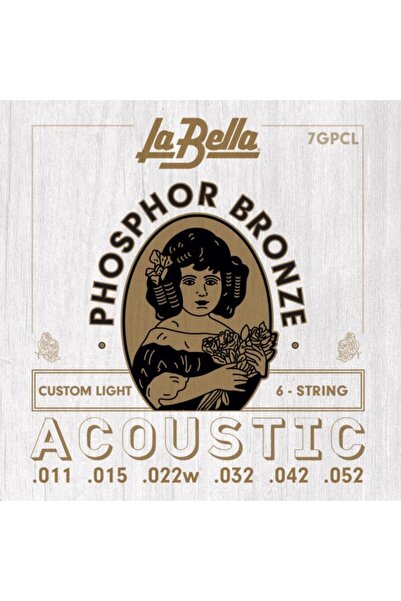 Labella La Bella 7GPCL Акустична гітарна струна (11-52)