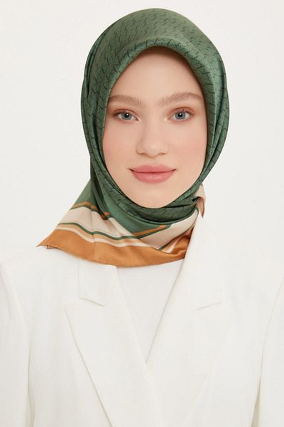 Armine Silk Scarf Nostalgia - 8724-13 Twill