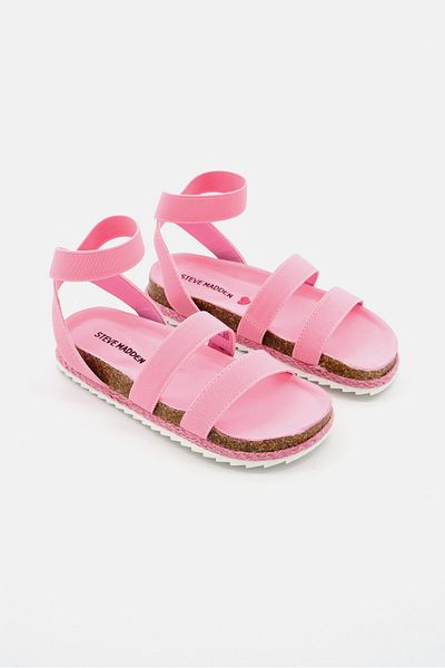 Steve Madden Toddlers Girl Slip On Sandals, Pink