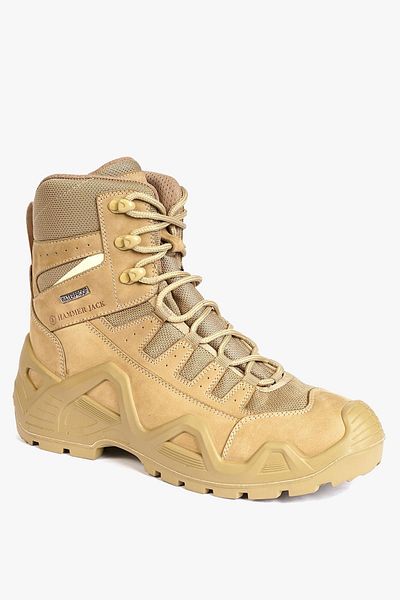Hammer Jack Ανδρικές μπότες Attack - Sabra Genuine Leather Sand