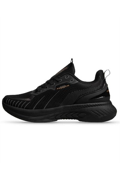 M.P. Pantofi sport negri casual pentru bărbați Premium 241-1615 Mi
