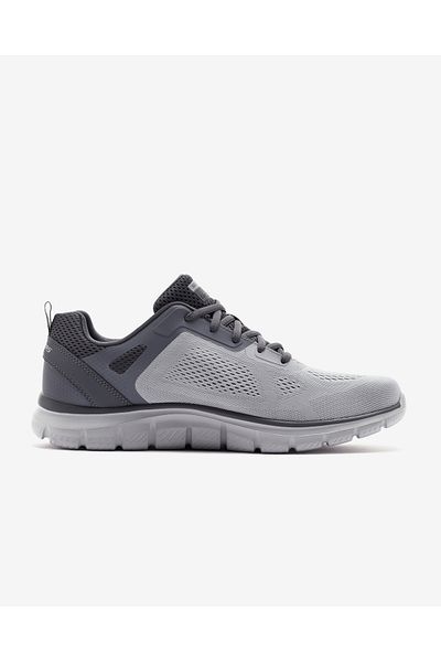SKECHERS Track - Broader Men's Gray Sports Shoes 232698Tk Gycc