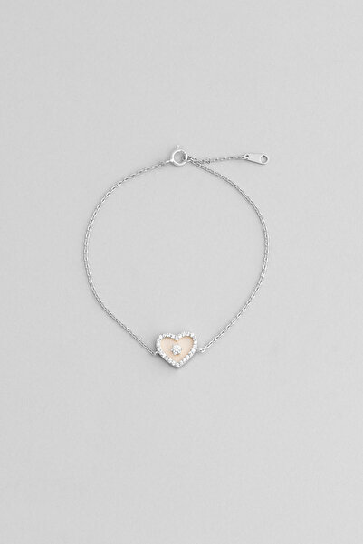 So CHIC... Aşk Yıldızı 18 Ayar Sarı Altın Kaplama 18 Cm Gümüş Bileklik