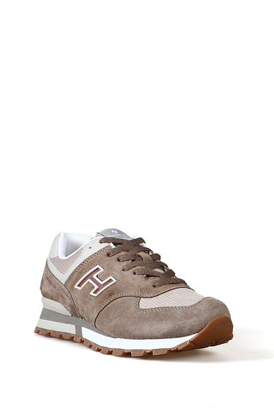 Hammer Jack Chile Genuine Leather Taupe-Grey Women's Sports Shoes