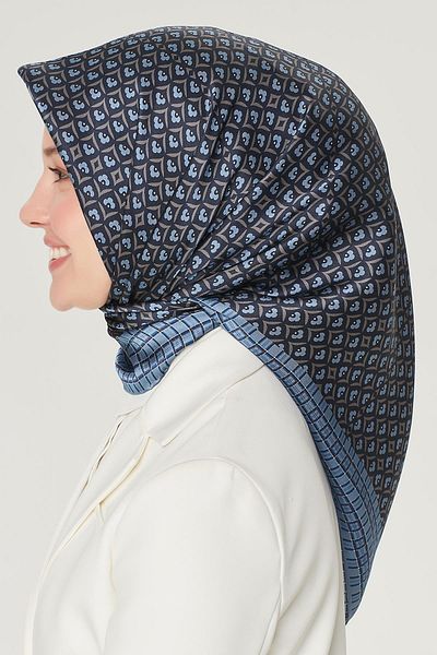 Armine Μπλε Navy Sport Twill Κασκόλ - 8557-85
