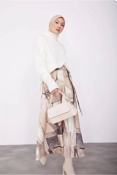 Armine Cream Color Bag - 24yd7347 Model