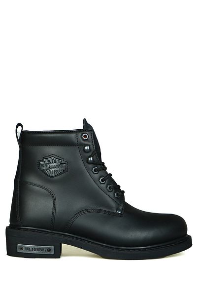 Harley Davidson Gibson Men's Black Leather Boots