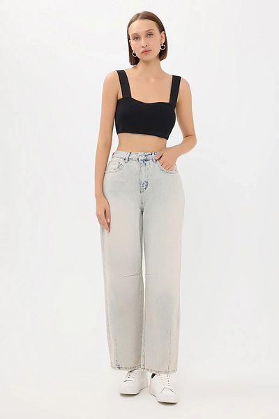 Hiccup Pantaloni de jeans Mom Cut cu talie înaltă
