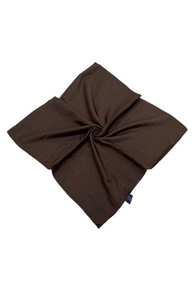 Levidor Luxury Cotton Jazz Scarf - Bitter Brown