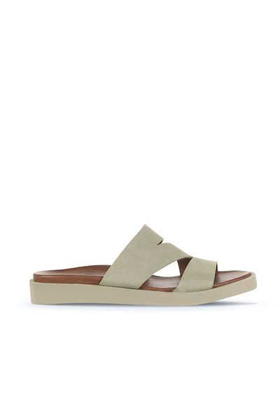 Bueno Shoes Γυναικείες Παντόφλες Green Suede - 01wa5406