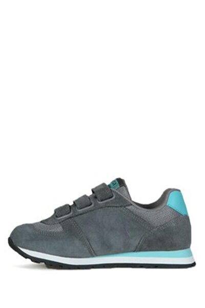 Hammer Jack Peru Genuine Leather Grey-Turquoise Children's Sports Shoes