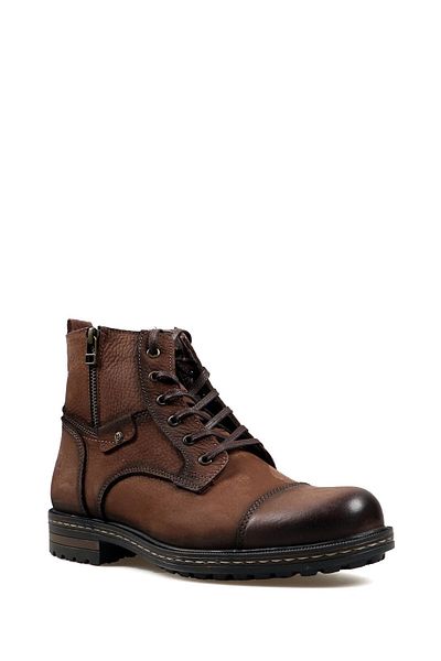 Hammer Jack Merdane Boot Γνήσιο δέρμα Tan Nubuck Outdoor Ανδρικές Μπότες