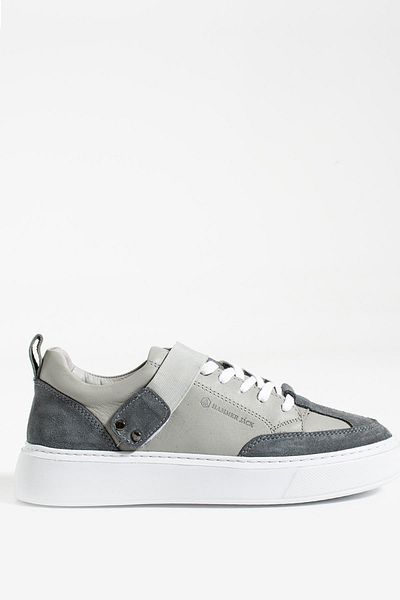 Hammer Jack Bonde Genuine Leather Gray Women's Shoes