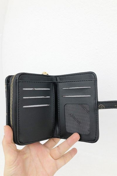Armine Black Printed C01 Wallet