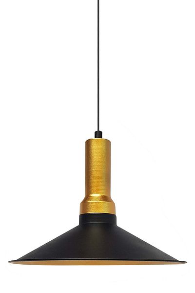 Bamyum Fresh Black Chandelier Single Pendant Lamp Living Room Kitchen Boutique Nursery Patisserie Barber Decorative Retro