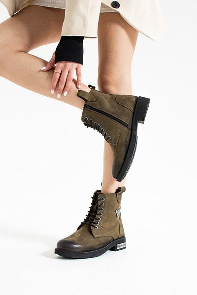 Hammer Jack Γυναικείες μπότες Khaki Nubuck