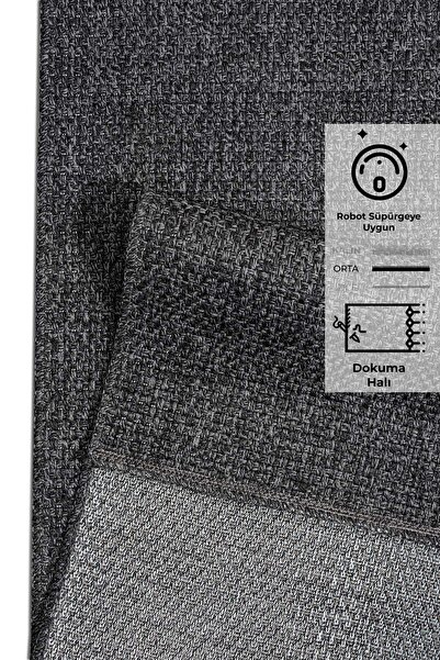 Modern Jute Runner Rusticana 3105 Natural Knitted Rug
