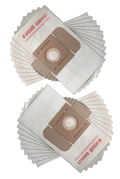 Marketto Beko Bks 9540 B Vacuum Cleaner Dust Bag 20 Pieces Paper