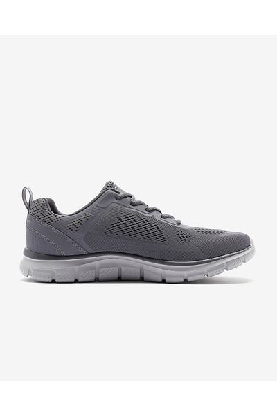 SKECHERS Track - Broader Men's Gray Sports Shoes232698tk Char