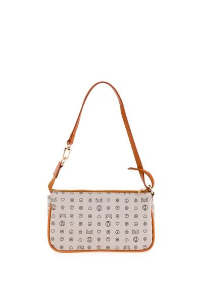 Bilik Deri Монограма Сірий-Темно-коричневий Жіноча сумка через плече BAGET-MN