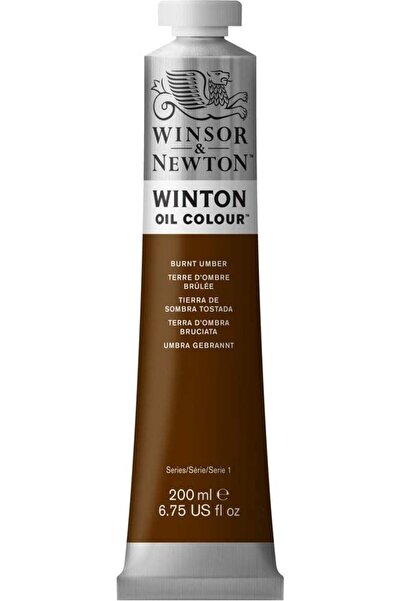 Winsor Newton Winton Yağlı Boya 200ml Burnt Umber / 76