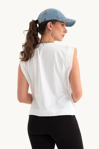 Hiccup Tricou fără mâneci cu decolteu