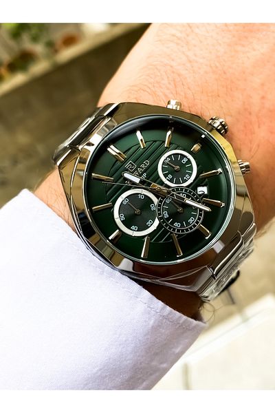 Reward Men's Wristwatch and Bracelet Gift - Steel, Waterproof