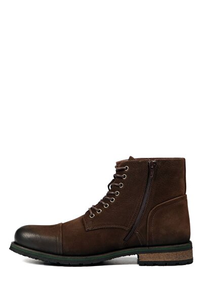 Hammer Jack Μπότες Merdane Γνήσιο Δερμάτινο Καφέ Pera Outdoor Ανδρικές Μπότες