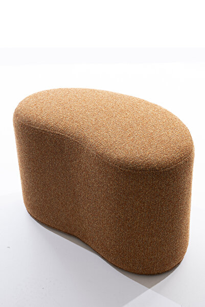Tortuga Home Dekoratif Rahat Ve Konforlu Bean-fasulye Oval Puf-bench Puf 66x35x36cm