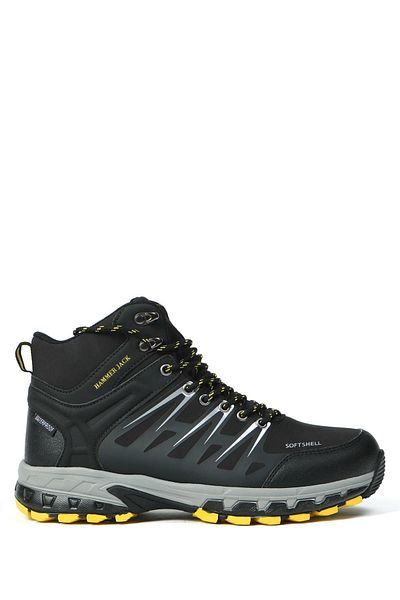 Hammer Jack Garson Boot Waterproof Black-yellow-2 Outdoor Men's Boots 102 19900-m